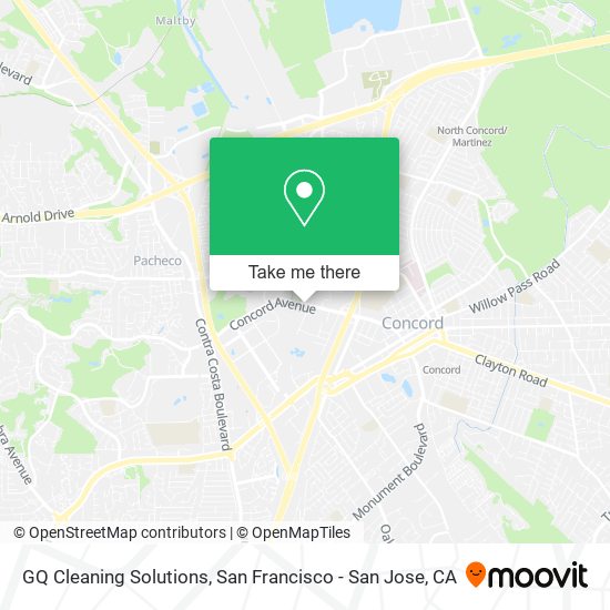 GQ Cleaning Solutions map