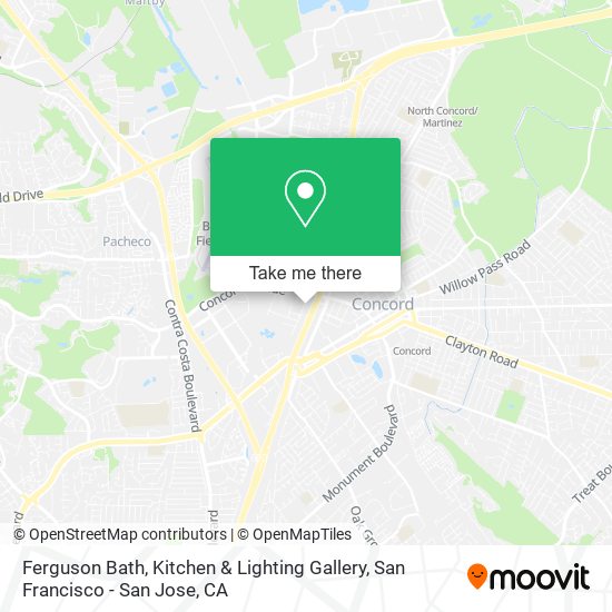 Mapa de Ferguson Bath, Kitchen & Lighting Gallery