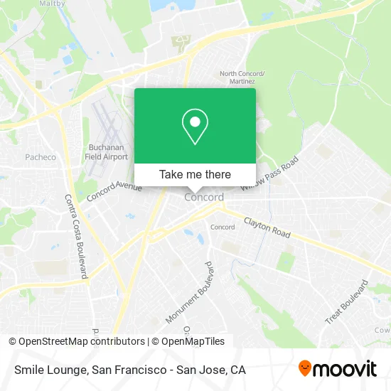 Smile Lounge map