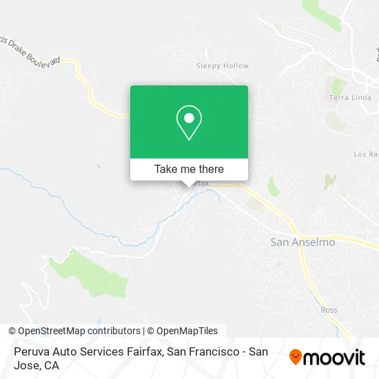 Mapa de Peruva Auto Services Fairfax