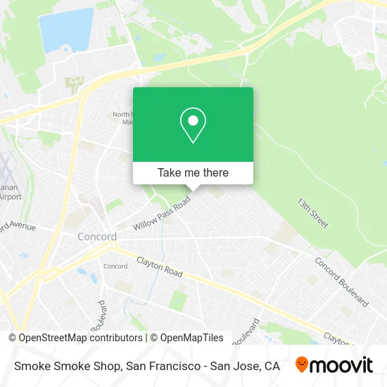 Smoke Smoke Shop map