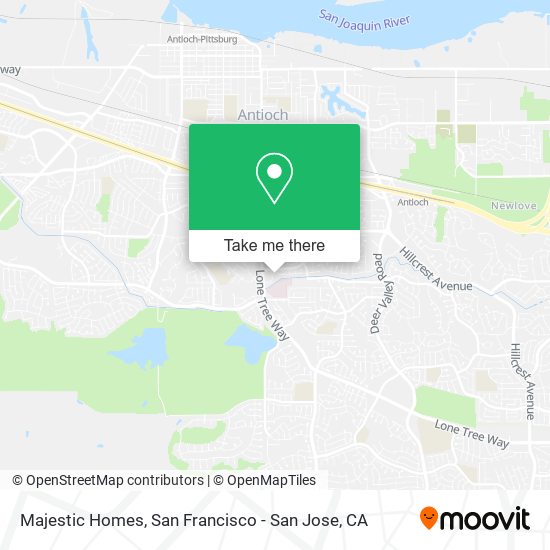 Majestic Homes map