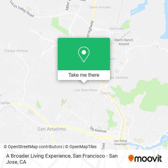A Broader Living Experience map