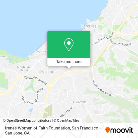 Mapa de Irenes Women of Faith Foundation