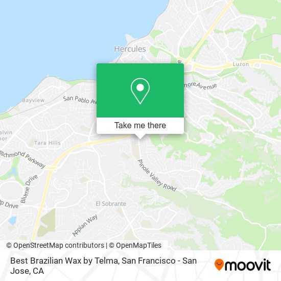 Best Brazilian Wax by Telma map