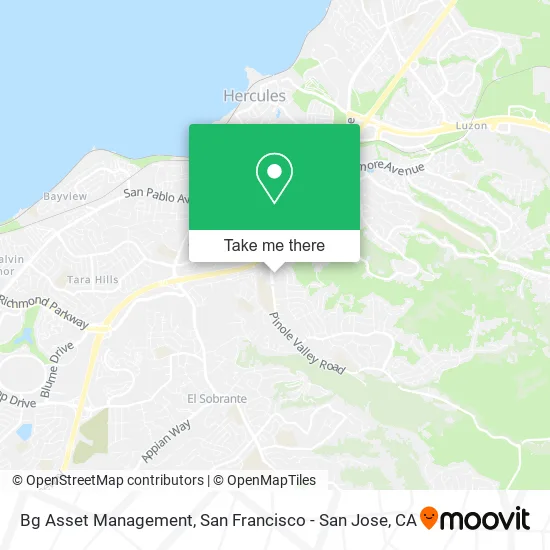 Bg Asset Management map
