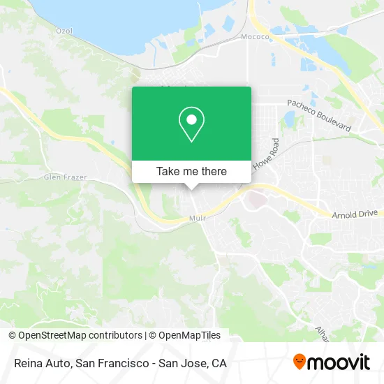 Reina Auto map