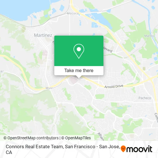 Mapa de Connors Real Estate Team