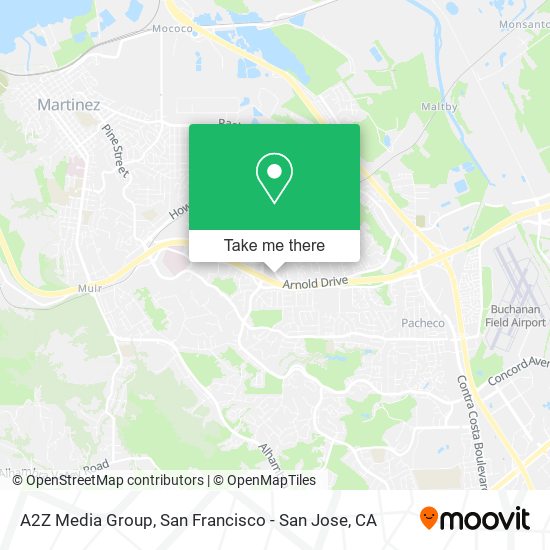 A2Z Media Group map