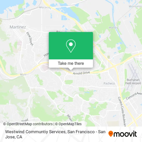 Mapa de Westwind Communtiy Services
