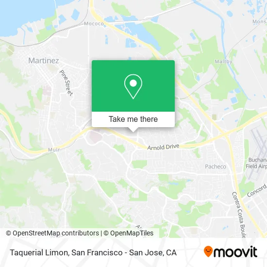 Mapa de Taquerial Limon