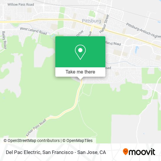 Mapa de Del Pac Electric