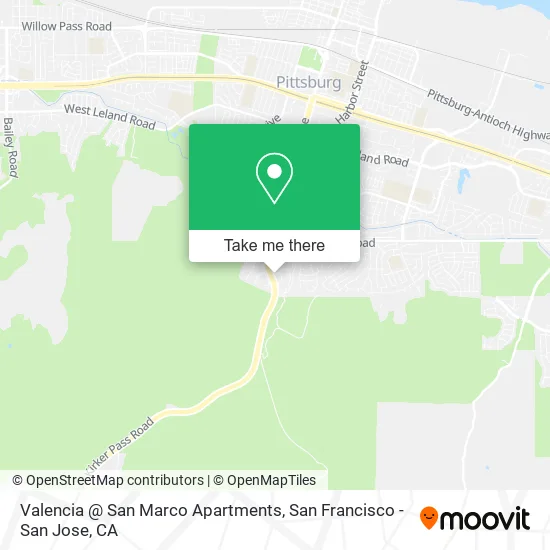 Valencia @ San Marco Apartments map