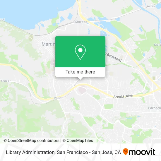 Library Administration map