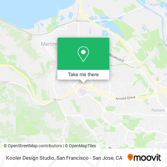 Mapa de Kooler Design Studio