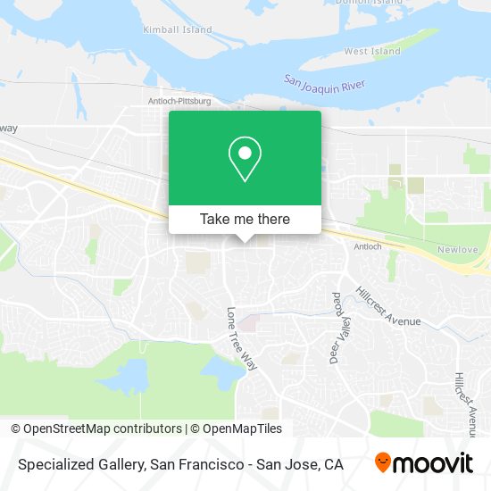 Specialized Gallery map