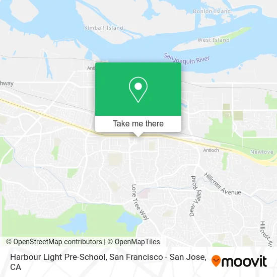 Harbour Light Pre-School map