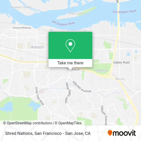 Shred Nations map