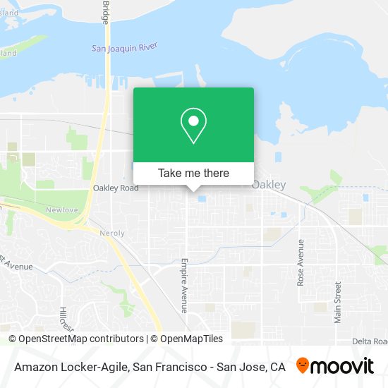 Amazon Locker-Agile map