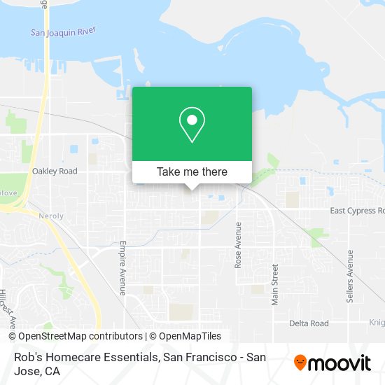 Rob's Homecare Essentials map