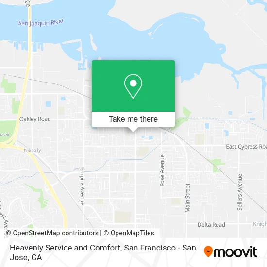 Heavenly Service and Comfort map