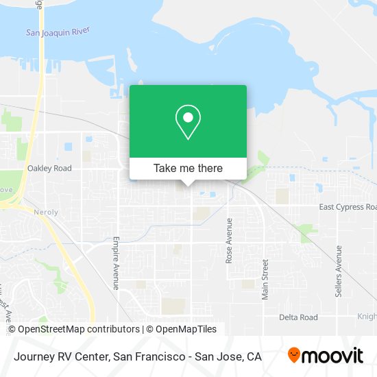 Journey RV Center map