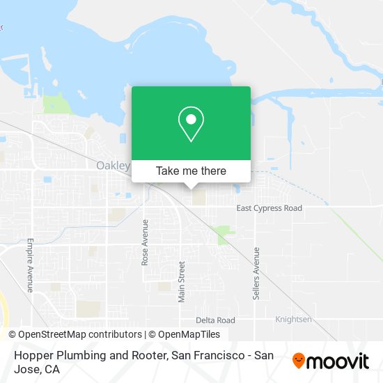 Mapa de Hopper Plumbing and Rooter