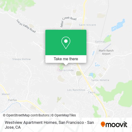 Westview Apartment Homes map