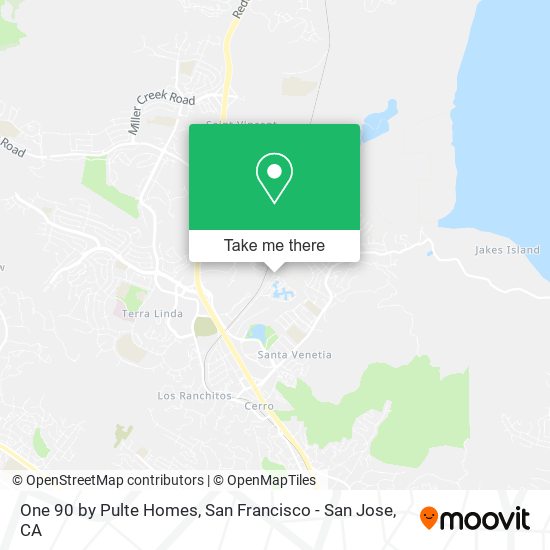 One 90 by Pulte Homes map