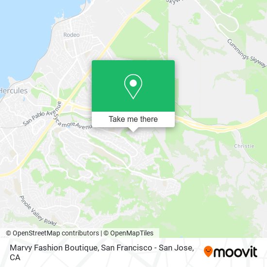 Marvy Fashion Boutique map