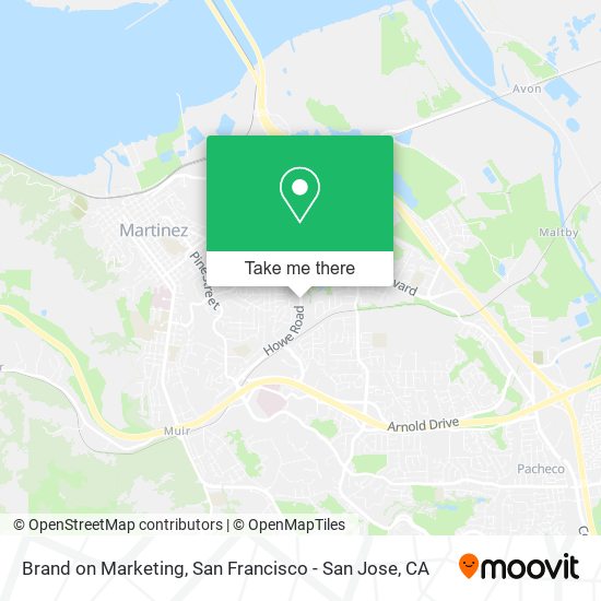 Brand on Marketing map