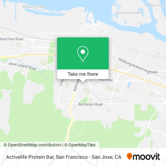 Activelife Protein Bar map