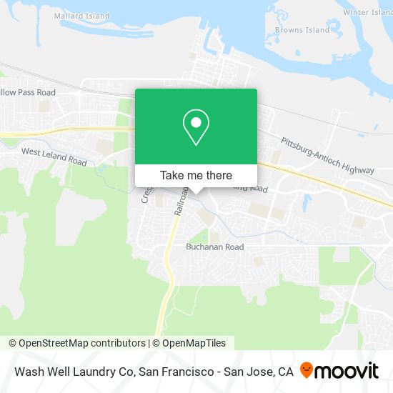 Mapa de Wash Well Laundry Co