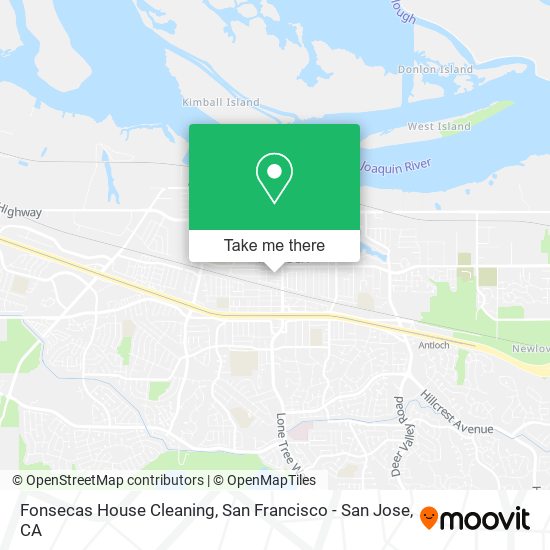 Fonsecas House Cleaning map