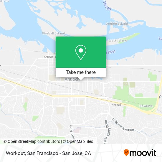 Workout map