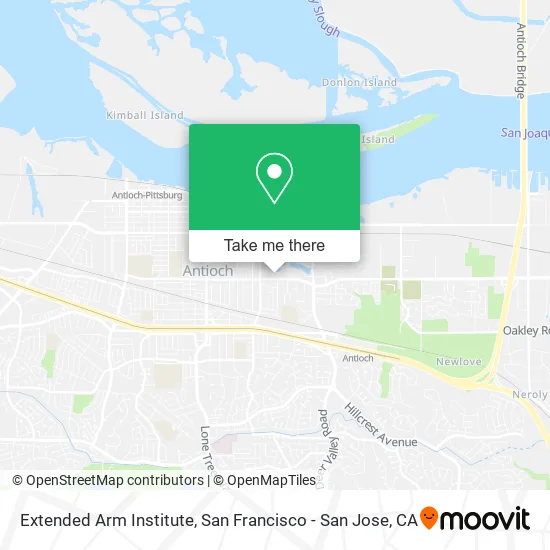 Extended Arm Institute map
