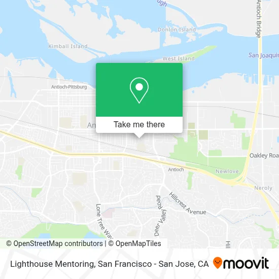 Lighthouse Mentoring map