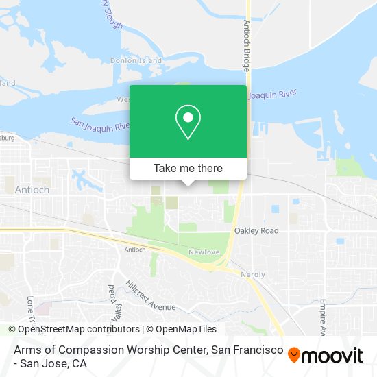 Arms of Compassion Worship Center map