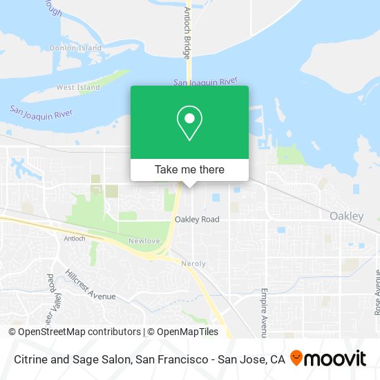 Mapa de Citrine and Sage Salon