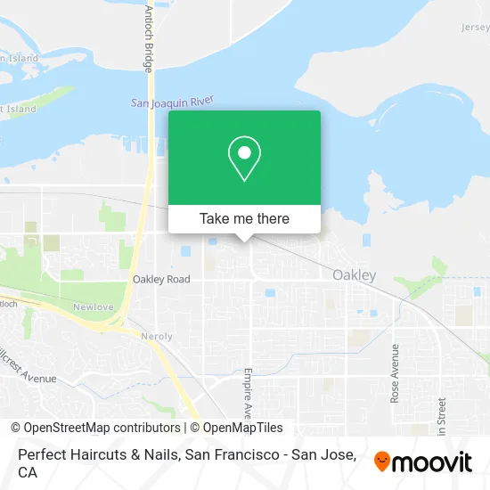 Perfect Haircuts & Nails map