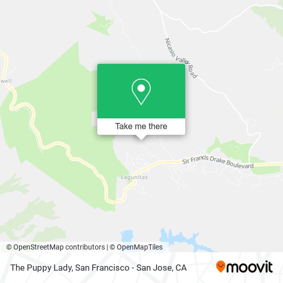 The Puppy Lady map