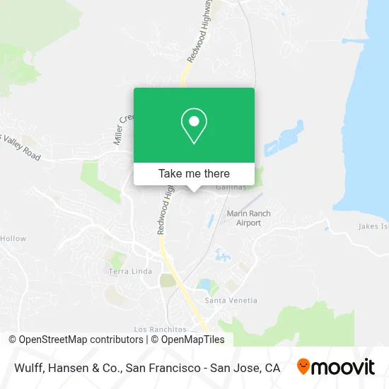 Wulff, Hansen & Co. map