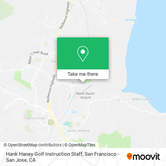 Hank Haney Golf Instruction Staff map