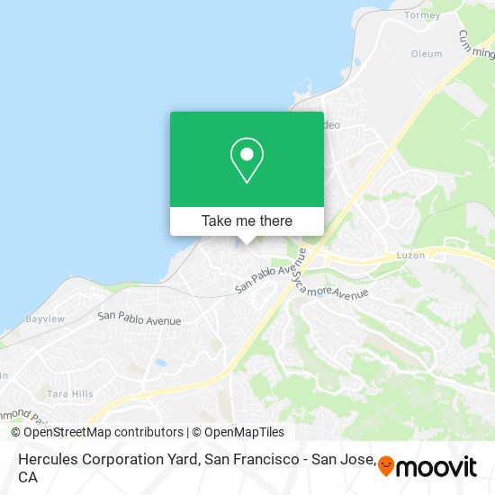 Hercules Corporation Yard map