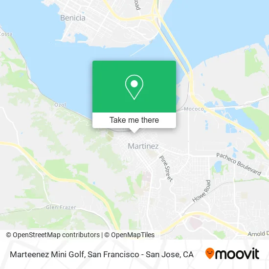 Marteenez Mini Golf map