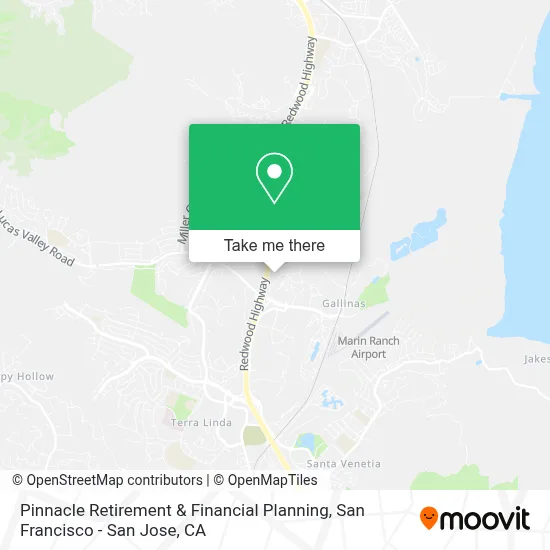 Pinnacle Retirement & Financial Planning map