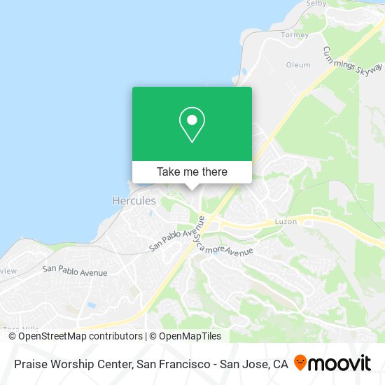 Mapa de Praise Worship Center