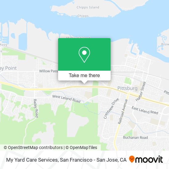 My Yard Care Services map