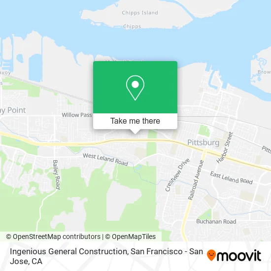 Ingenious General Construction map