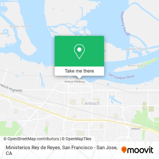 Ministerios Rey de Reyes map